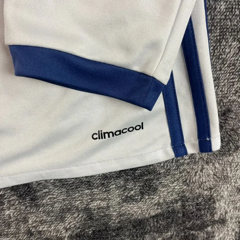 Adidas Real Madrid 2016 Fly Emirates Jersey Polo Climacool Long Sleeve S
